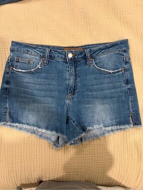 Joe's Jeans Medium Blue Denim Cutoff Shorts